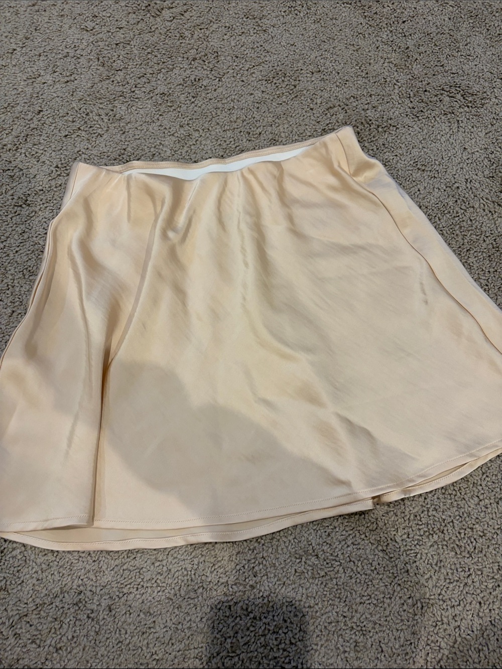 Women's Skirt in Light Peach